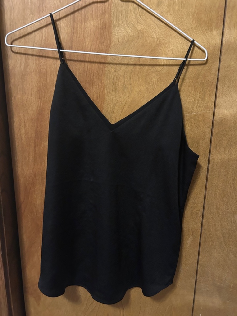 Express Black V-Neck Spaghetti Strap Cami